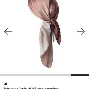 Skims Henna Fk Body Print scarf 🤎🆕🆕🆕(SoldOut!)
